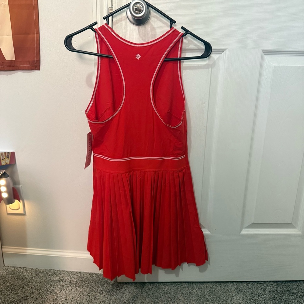 Athleta Match Point Pleated Dress - Picture 4 of 5